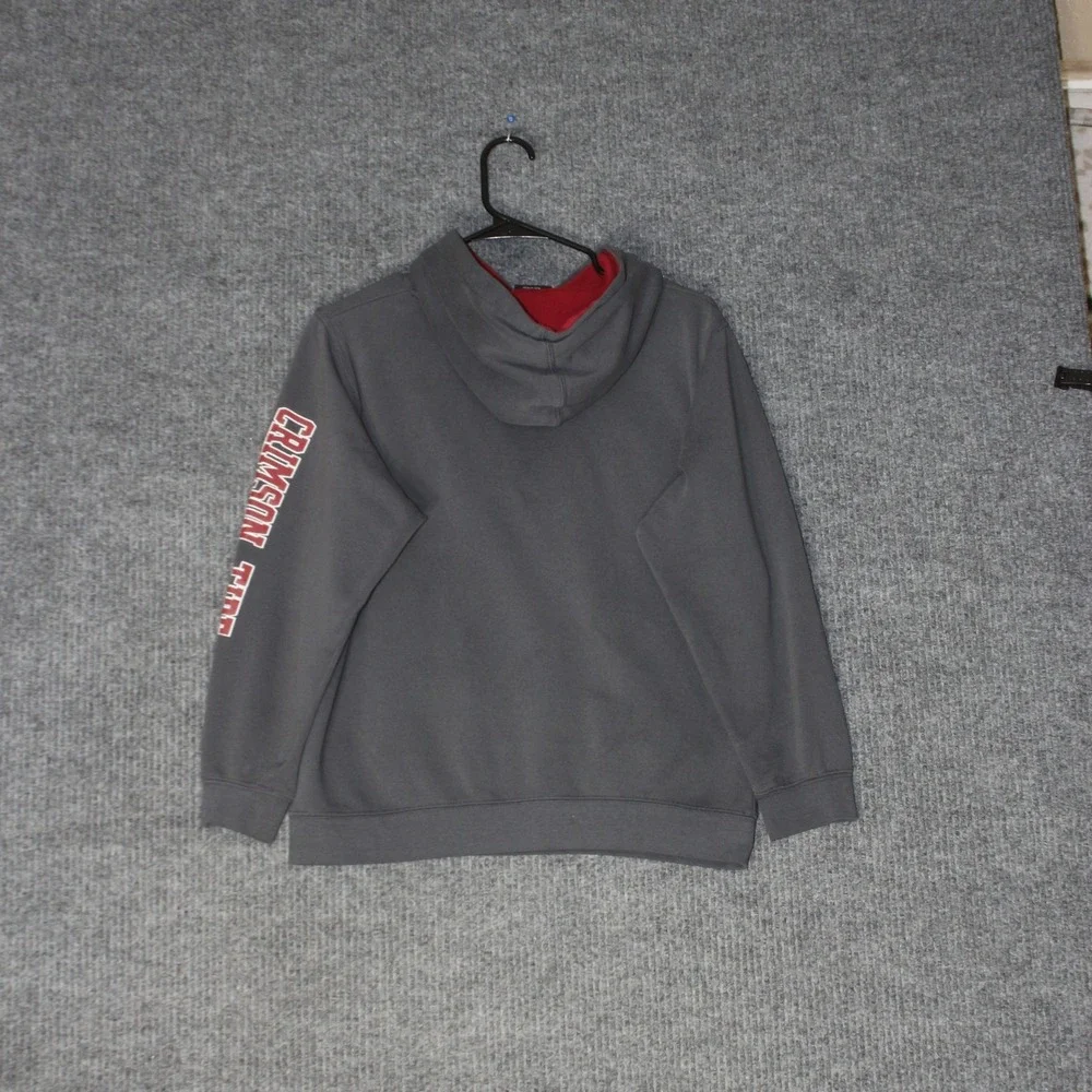 Alabama Colosseum Hoodie Kids L Gray Crimson Tide‎ Sweatshirt Pullover NCAA